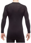 THERMOWAVE – MERINO WARM / Mens 100% Merino Wool Thermal Shirt / BLACK 65 THERMOWAVE – MERINO WARM / Mens 100% Merino Wool Thermal Shirt / BLACK 65
