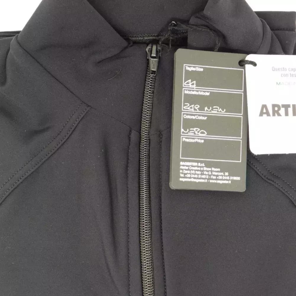 SAGESTER Black Ice Skating Jacket, #249/MEN, Hand-made in Italy 3 SAGESTER Black Ice Skating Jacket, #249/MEN, Hand-made in Italy 3