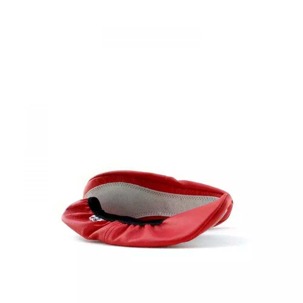 BOTAS Red Dancing and Ballet Flats from Natural Leather 2