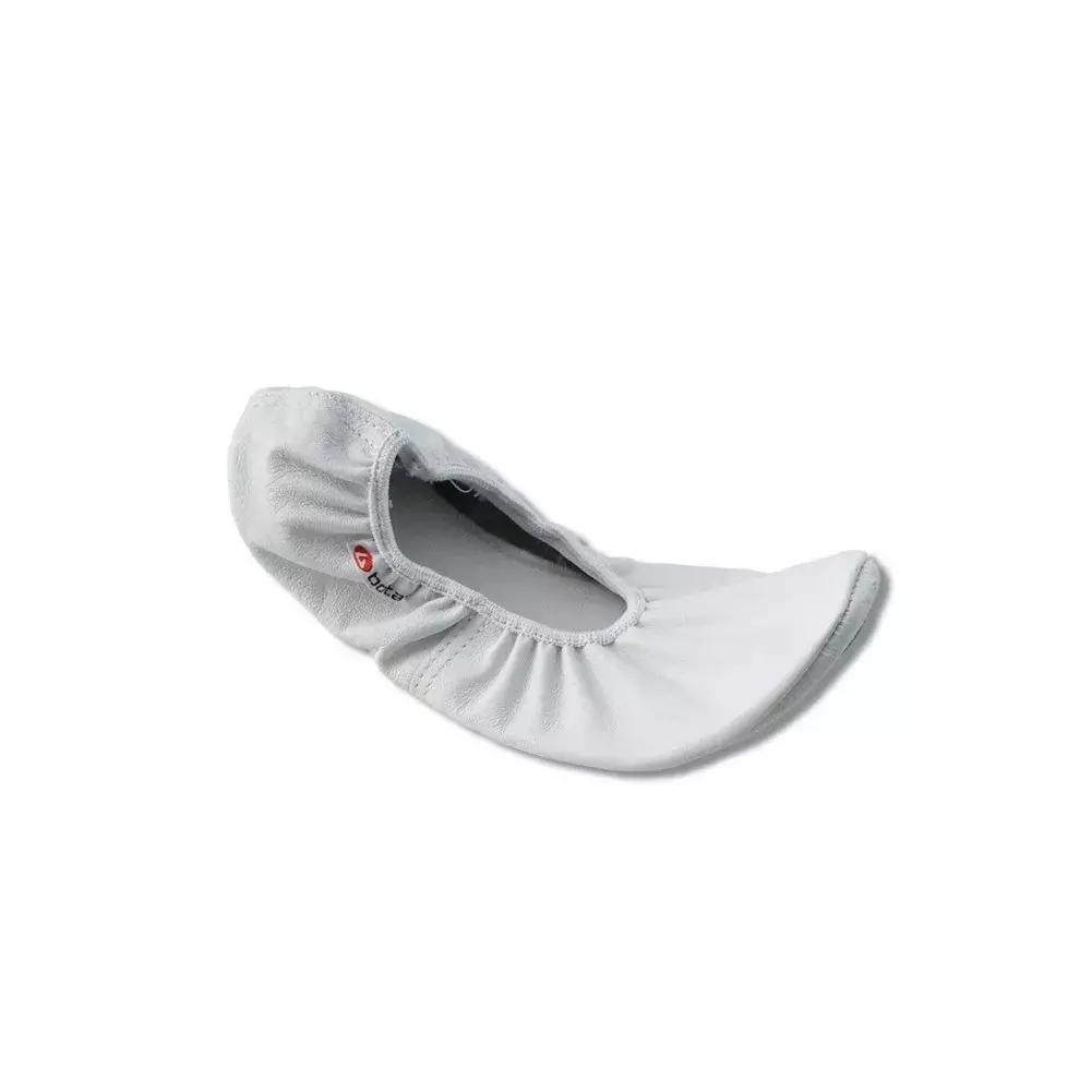 BOTAS White Dancing and Ballet Flats from Natural Leather