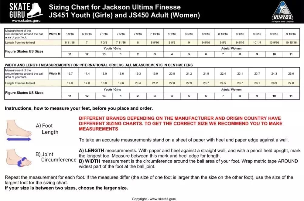 SKATE GURU Jackson Ultima Figure Ice Skates FINESSE JS450 Bundle with Skate Guards 2