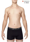 THERMOWAVE – MERINO LIFE / Mens Merino Wool Boxer Briefs / BLACK 64 THERMOWAVE – MERINO LIFE / Mens Merino Wool Boxer Briefs / BLACK 64