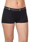 THERMOWAVE – MERINO LIFE / Womens Merino Wool Boxer Briefs / BLACK 43 THERMOWAVE – MERINO LIFE / Womens Merino Wool Boxer Briefs / BLACK 43