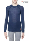 THERMOWAVE – MERINO WARM / Junior Merino Wool Shirt / SARGASSO SEA 43