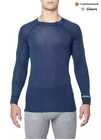 THERMOWAVE – MERINO WARM / Mens Merino Wool Thermal Shirt / SARGASSO SEA 64 THERMOWAVE – MERINO WARM / Mens Merino Wool Thermal Shirt / SARGASSO SEA 64