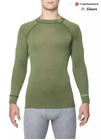 THERMOWAVE – MERINO WARM / Mens Merino Wool Thermal Shirt / CAPULET OLIVE 64