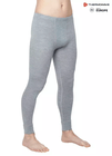 THERMOWAVE – MERINO WARM / Mens 100% Merino Wool Pants / SILVER MELANGE 64