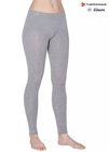 THERMOWAVE – MERINO WARM / Womens 100% Merino Wool Pants / SILVER MELANGE 64