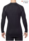 THERMOWAVE – MERINO XTREME / Mens Merino Wool Thermal Shirt / BLACK 65 THERMOWAVE – MERINO XTREME / Mens Merino Wool Thermal Shirt / BLACK 65