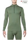 THERMOWAVE – MERINO XTREME / Mens Merino Wool Shirt / CAPULET OLIVE+ZIP 64 THERMOWAVE – MERINO XTREME / Mens Merino Wool Shirt / CAPULET OLIVE+ZIP 64