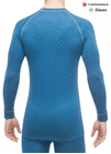 THERMOWAVE – MERINO XTREME / Mens Merino Wool Thermal Shirt / DARK SEA 65