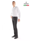 SAGESTER Men’s Ice Skating Pants, #430, Hand-made in Italy, Colors: Black, Blue (Pants only) 3 SAGESTER Men’s Ice Skating Pants, #430, Hand-made in Italy, Colors: Black, Blue (Pants only) 3