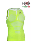 I-EXE Made in Italy – Multizone Compression Sleeveless Men’s Shirt Tank-Top – Color: Yellow with White 45 I-EXE Made in Italy – Multizone Compression Sleeveless Men’s Shirt Tank-Top – Color: Yellow with White 45