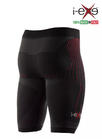I-EXE Made in Italy – Multizone Compression Men’s Shorts – Color: Black with Red 79 I-EXE Made in Italy – Multizone Compression Men’s Shorts – Color: Black with Red 79