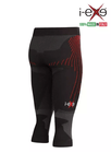 I-EXE Made in Italy – Multizone Compression Women’s Tights Capri Pants – Color: Black with Red 7 I-EXE Made in Italy – Multizone Compression Women’s Tights Capri Pants – Color: Black with Red 7