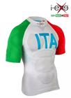 I-EXE Made in Italy – Multizone Short Sleeve Compression Shirt – Italia Limited Edition 45