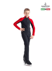 SAGESTER Black with Red Men’s Ice Skating Jacket, #254/MEN, Hand-made in Italy 5 SAGESTER Black with Red Men’s Ice Skating Jacket, #254/MEN, Hand-made in Italy 5