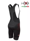 I-EXE Made in Italy – Multizone Compression Women’s Cycling Shorts – Color: Black with Red 37