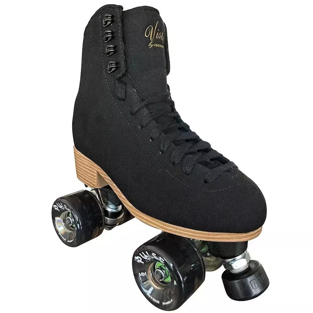 ATOM Jackson Vista JR3210 Black Viper Quad Roller Skates for Outdoor Skating ATOM Jackson Vista JR3210 Black Viper Quad Roller Skates for Outdoor Skating