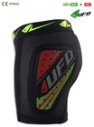 UFO PLAST Made in Italy – Kombat Padded Plastic Shorts For Kids, Hip and Side Protection, Green 71