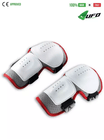 UFO PLAST Made in Italy – Multisport Elbow Guards, Elbow Protection Pads, White or Black with Red 5