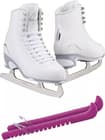 SKATE GURU Jackson Ultima Figure Ice Skates FINESSE JS450 Bundle with Skate Guards 7