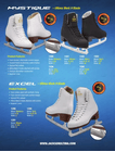 SKATE GURU Jackson Ultima Figure Ice Skates EXCEL JS1290 Bundle with Bag and Guardog Skate Guards 9