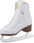Jackson Ultima Mystique JS1490/JS1491 Women’s and Girls’ Figure Skates 10 Jackson Ultima Mystique JS1490 figure skate from the inside front angle, showing the gray mesh flex notch and four lace hooks