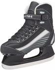 Softec Sport ST6102 inner three-quarter view: the SOFTEC Velcro ankle strap, two molded lace loops and a row of metal eyelets