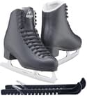 Jackson Classic 552 Ice Skate Bundle — Skate guards 3 Jackson Ultima Classic JC552 Mens/Boys Figure Ice Skates, Medium Width, Bundle with Skate Guards Mens Size 6