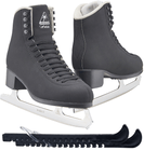 Jackson Artiste men Ice Skate Bundle — Black — Guardog 802 guards 3 Jackson Ultima JS1792 Men's Ice Skates/Width: Medium (C/M) / Size: Adult 6 Bundle with Skate Guards