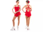 Sagester Figure Skating Dress Style: 151, Red 59