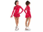 Sagester Figure Skating Dress Style: 177, Red 51