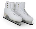 Belati Iris Microfiber women's figure skates in white with Botas Sabrina blades