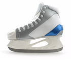 BOTAS Cristalo 171 Women’s and Girls’ Ice Skates with Hockey Blade – White/Blue | Made in Europe (Czech Republic) 13