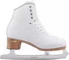 Jackson Ultima Evo Fusion FS2020 Women’s and Girls’ Figure Skates 22 Outside profile of the Jackson Evo FS2020 with tan Fusion sole and Ultima Mark IV blade