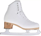 Jackson Ultima Evo Fusion FS2020 Women’s and Girls’ Figure Skates 15 Side view of the Jackson Evo FS2020 showing the tan Fusion sole, heel and Ultima Mark IV blade