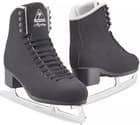 Jackson Ultima Mystique black figure skates for men and boys with Mark II blades