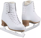 SKATE GURU Jackson Ultima Figure Ice Skates FREESTYLE FS2190 Bundle with Bag and Guardog Skate Guards 10 A pair of white ice skates