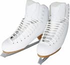 GAM Gold Label G0980 white figure skate, profile view