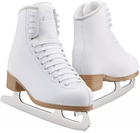Jackson Ultima Classic 200 Women’s and Girls’ Ice Skates Mark I Blade 8 Pair of Jackson Ultima Classic 200 white figure skates with antique tan soles and Ultima Mark I blades