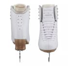 Jackson Ultima Freestyle Fusion FS2190 Mark II Blades Women’s and Girls’ Ice Skates 7 Front and back views of the Freestyle Fusion FS2190 Mark II showing the U-shaped back panel, Swarovski crystal detailing and the padded tongue