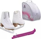 SKATE GURU Jackson Ultima Figure Ice Skates ELLE FS2130 Bundle with Bag and Guards 7