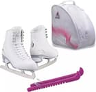 SKATE GURU Jackson Ultima Figure Ice Skates FINESSE JS450 Bundle with Bag and Guards 7