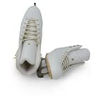 Belati Primula Women’s Figure Ice Skates Made in Italy 335 Belati Primula interior with cotton lining, heel pull loop and crest tongue