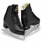 Jackson Ultima Freestyle DJ2192 black figure skates for men and boys with Aspire XP blades and gold Jackson badges