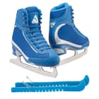 Jackson Ultima Softec Vista Women's/Girls Figure Ice Skates - Womens Size 8.0 Bundle with Guardog Skate Guards