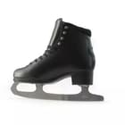 BOTAS Cezar Men’s and Boys’ Figure Skates 13 Botas Cezar black figure skate, inside view with textile-lined collar