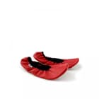 BOTAS Red Dancing and Ballet Flats from Natural Leather 8