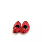 BOTAS Red Dancing and Ballet Flats from Natural Leather 10